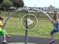 Kids Playing Park Poole 29 June 2013